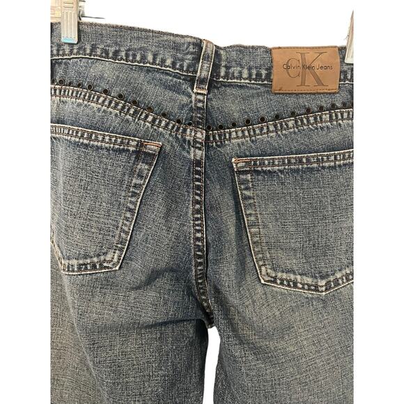 CALVIN KLEIN JEANS Metal Accent Jeans SZ 6 - Picture 5 of 15